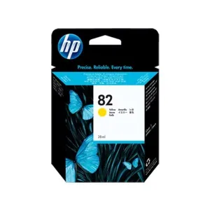 HP 82 28-ml Yellow DesignJet Ink Cartridge (CH568A)