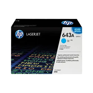 HP 643A Cyan (Q5951A) Original LaserJet Toner Cartridge
