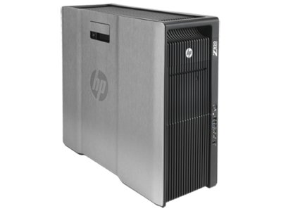 HP Z820 Intel  Xeon E5 16 GB RAM 1 TB HDD 4 GB GPU  Windows 10 Professional Mini Tower Workstation Black - Refurbished