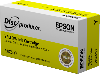 Epson Discproducer Ink Cartridge, Yellow