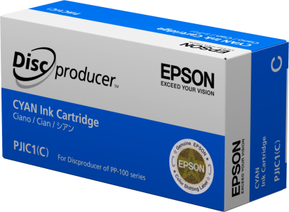 Epson Discproducer Ink Cartridge, Cyan