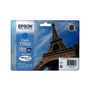 Epson T7022 XL High Capacity Cyan Ink Cartridge