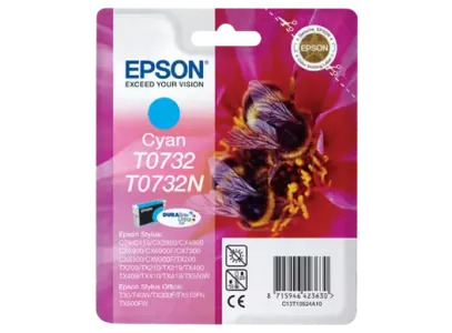 Epson T0732 Cyan Ink Cartridge