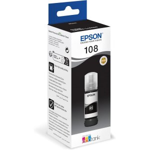 Epson 108 EcoTank Black ink bottle (70 ml)