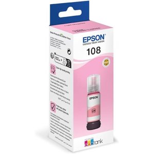 Epson 108 EcoTank Light Magenta ink bottle (70 ml)