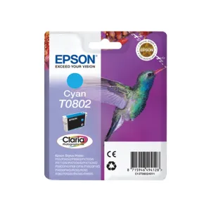 Epson T0802 Cyan Ink Cartridge