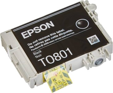 Epson T0801 Black Ink Cartridge