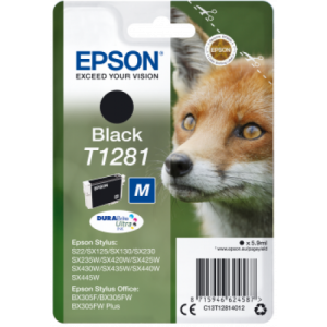 Epson T1281 Black Ink Cartridge