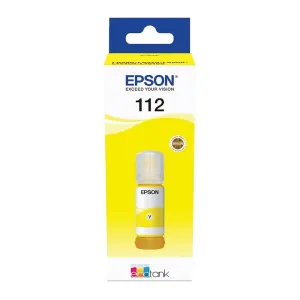 Epson 112 EcoTank Pigment Yellow ink bottle