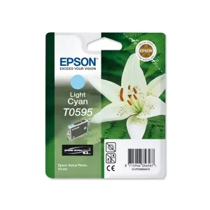 Epson T0595 UltraChrome K3 Light Cyan Ink Cartridge