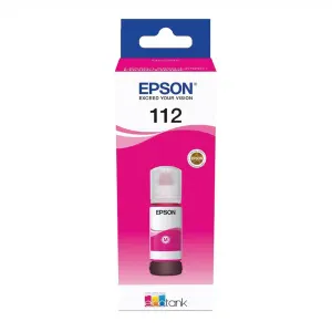 Epson 112 EcoTank Pigment Magenta ink bottle