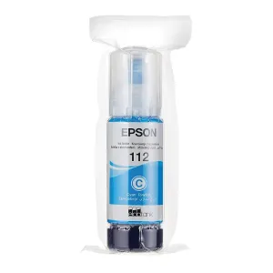 Epson 112 EcoTank Pigment Cyan ink bottle