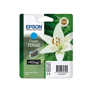 Epson T0592 UltraChrome K3 Cyan Ink Cartridge
