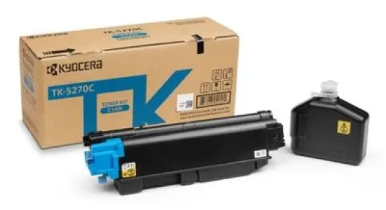 Kyocera TK-5270C Cyan Toner Cartridge – (1T02TVCNL0)