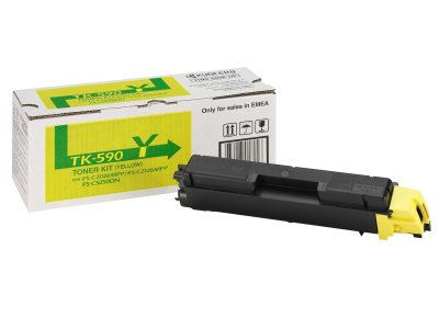 Kyocera TK-590 Yellow Toner Cartridge