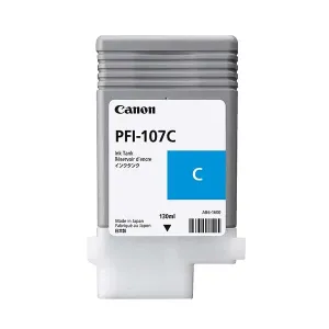 Canon PFI-107C 130ml Cyan Ink Cartridge