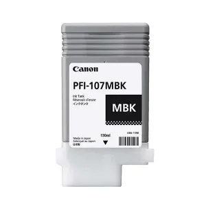 Canon PFI-107MBK 130ml Matte Black Ink Cartridge
