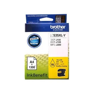 Brother LC535XL-Y Yellow Ink Cartridge