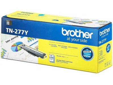Brother TN-277 Yellow High Capacity Toner Cartridge