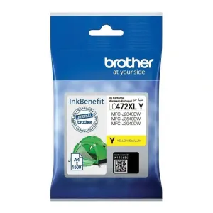 Brother LC472XL-Y Yellow High Capacity Ink Cartridge