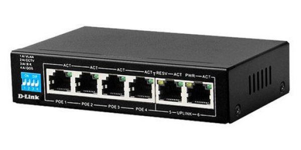 D-Link 26-Port Gigabit PoE Switch, 24 PoE+ Ports- DGS-F1026P