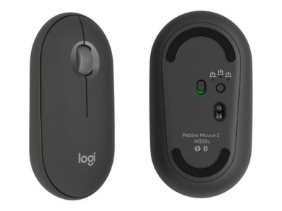 Logitech Pebble M350s Slim & Silent Bluetooth Mouse - 910-007015