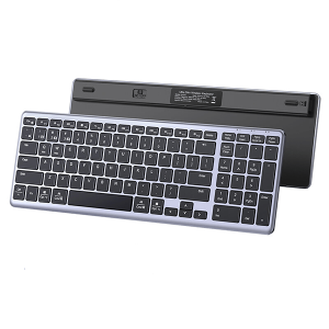 UGREEN Ultra Slim Wireless & Bluetooth Rechargeable Keyboard