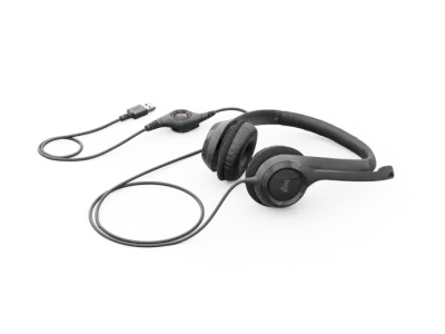 Logitech H390 USB Headset with Noise-Canceling Mic - 981-000406