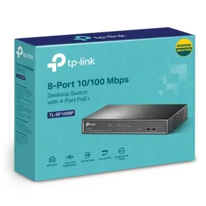 TP-Link 8-Port 10/100Mbps Desktop Switch - TL-SF1008P