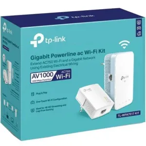 TP-Link AV1000+AC1200 Gigabit Powerline Wi-Fi Kit - TL-WPA7517