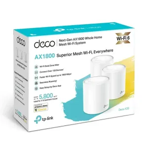 TP-Link Deco X50 AX1800 Mesh WiFi 6 System (3 Pack) - TL-X50