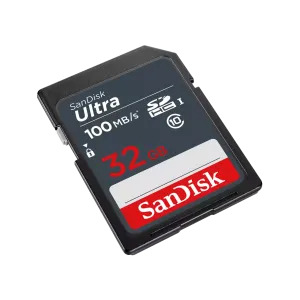 SanDisk Ultra 32GB SDHC/SDXC Card | Up to 100MB/s-SDSDUNR-032G-GN3IN