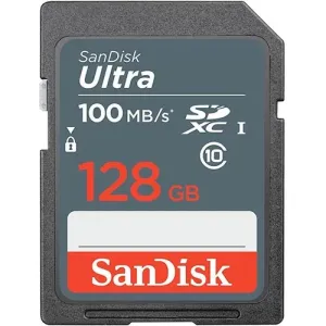 SanDisk Ultra 128GB SDHC, SDXC UHS-I Memory Card-SDSDUNR-128G-GN3IN