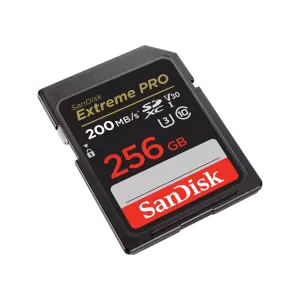 SanDisk Extreme PRO 256GB SDHC/SDXC UHS-I Card | 200MB/s-SDSDXXD-256G-GN4IN