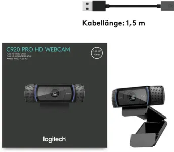 Logitech C920e HD Pro Webcam - 960-001360
