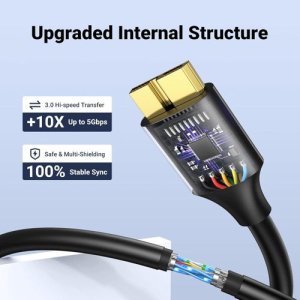 UGREEN USB-A 3.0 to Micro USB 3.0 Male Cable 1m  -UG-10841