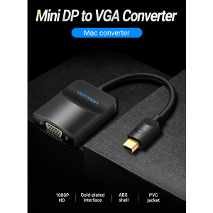 VENTION MINI DP TO VGA CONVERTER-VEN-HBDBB