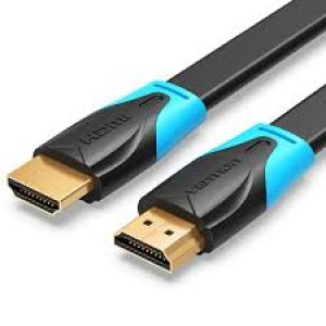 VENTION FLAT HDMI CABLE 0.5M BLACK-VEN-AAKBD
