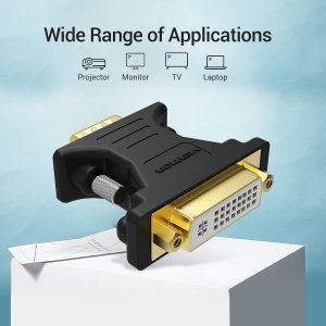 VENTION VGA FEMALE TO DVI MALE ADAPTER-VEN-DV380VG