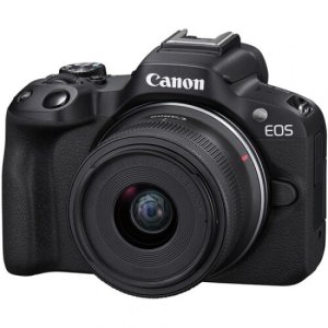 Canon EOS R50 with 18-45mm Lens and Content Creator Kit