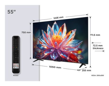 TCL 55T6C 55" 4K Ultra HD Smart TV