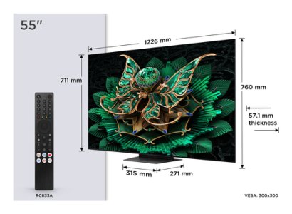 TCL 55C7K 55" 4K Ultra HD Smart TV