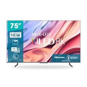 Hisense 75U7NKEN 75" 4K UHD Smart TV Wi-Fi – 2024 Model