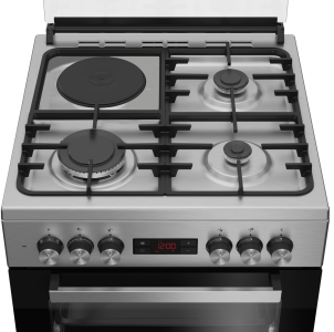 Beko FSM63330DXDSL 3 Gas + 1 Electric Fan Oven Cooker