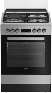 Beko FSM63330DXDSL 3 Gas + 1 Electric Fan Oven Cooker