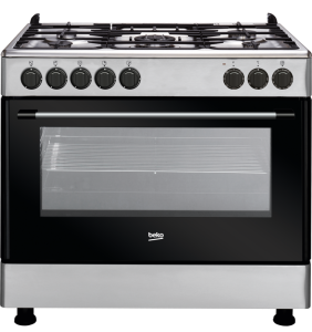 Beko GE15120DX 5 Burner Cooker with Oven & Grill