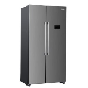 SOLSTAR RF616 442L Side by Side No Frost Fridge Silver