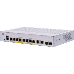 Cisco 350‑8P‑E‑2G‑UK 8‑Port PoE Managed Switch