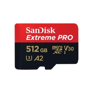 SanDisk Extreme PRO microSDXC 512GB- SDSQXCD-512G-GN6MA