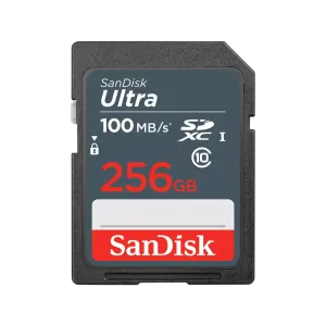 SanDisk Ultra SDHC SDXC Card 256GB - SDSDUNR-256G-GN3IN